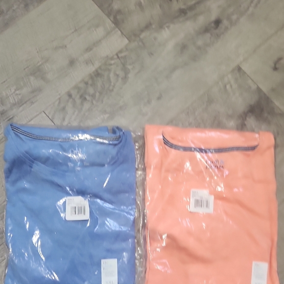 Croft & Barrow Women's Tops in Blue and Peach - Picture 1 of 1